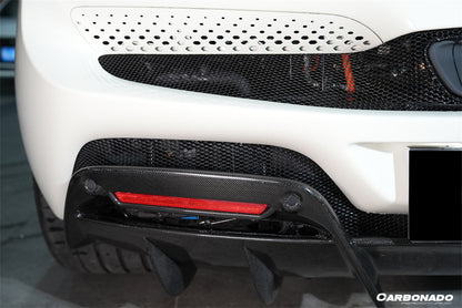 Carbonado 2022-UP Ferrari 296 GTB OE Style Carbon Fiber Rear Diffuser
