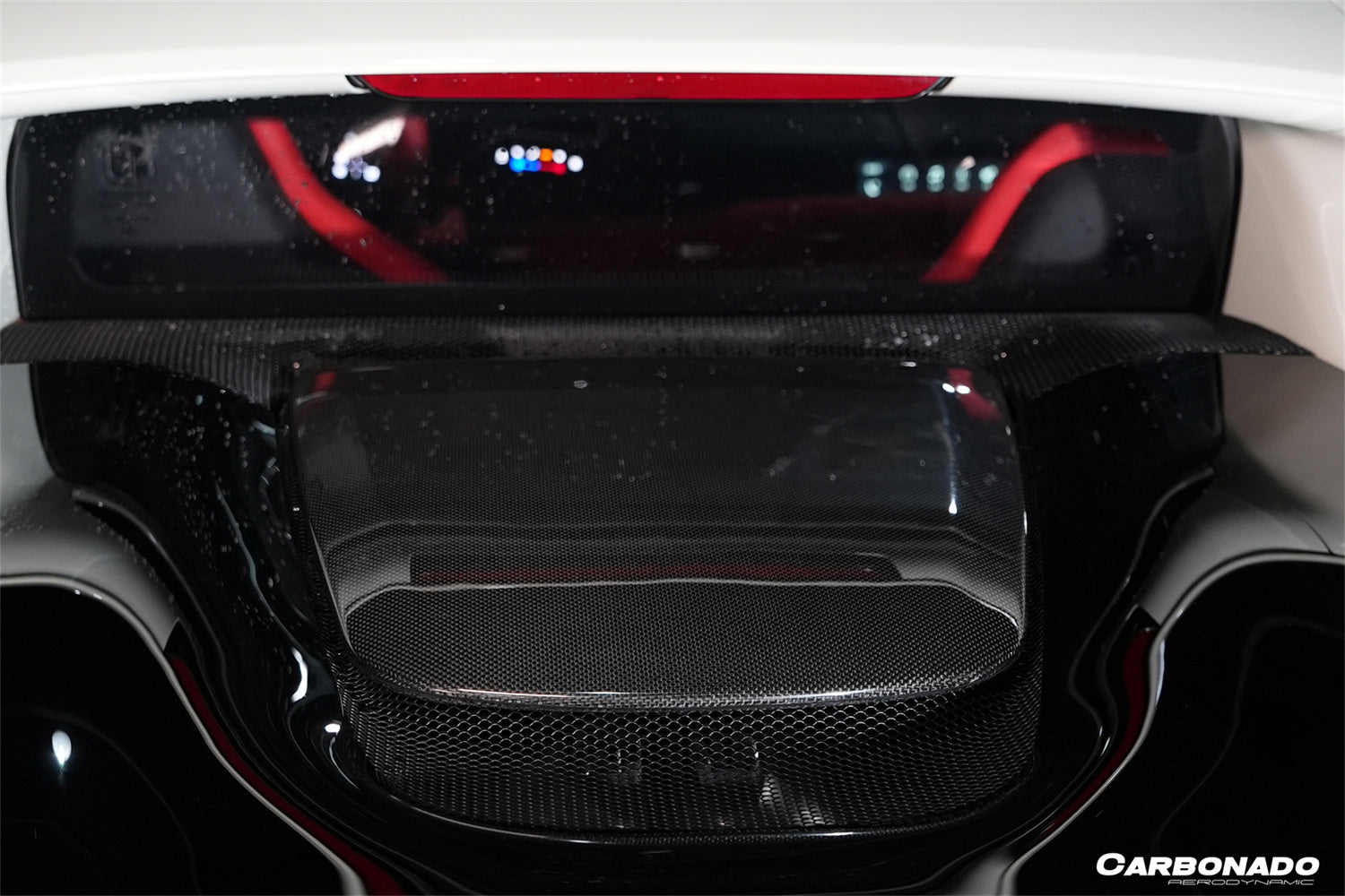 Carbonado OEM Style Dry Carbon Fiber Engine Hood Cover | 2022-2025 Ferrari 296 GTB