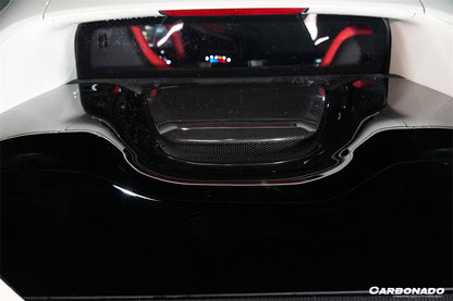 Carbonado OEM Style Dry Carbon Fiber Engine Hood Cover | 2022-2025 Ferrari 296 GTB