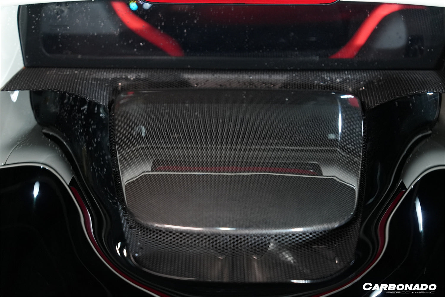 Carbonado OEM Style Dry Carbon Fiber Engine Hood Cover | 2022-2025 Ferrari 296 GTB