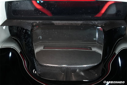 Carbonado OEM Style Dry Carbon Fiber Engine Hood Cover | 2022-2025 Ferrari 296 GTB