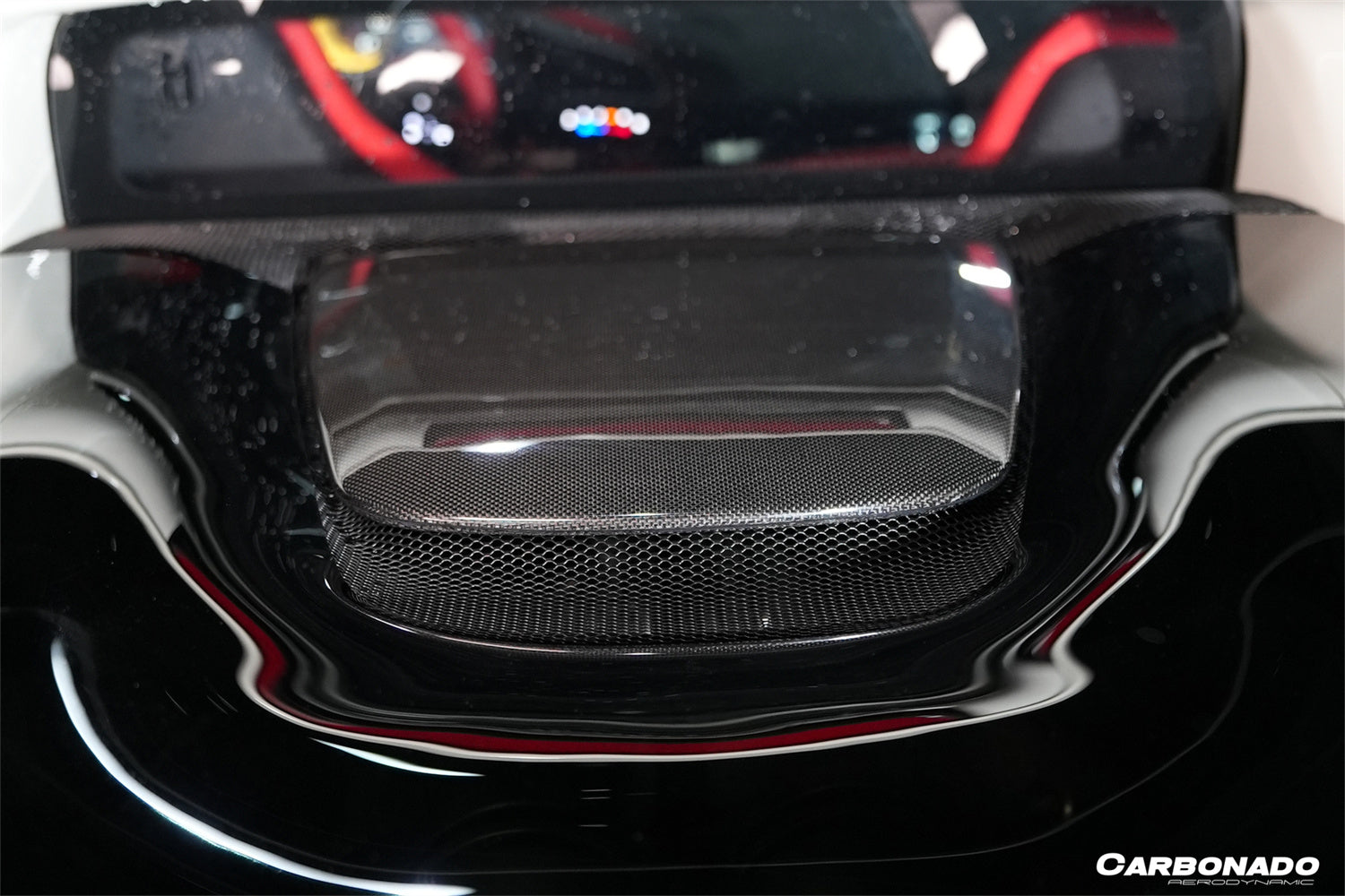 Carbonado OEM Style Dry Carbon Fiber Engine Hood Cover | 2022-2025 Ferrari 296 GTB