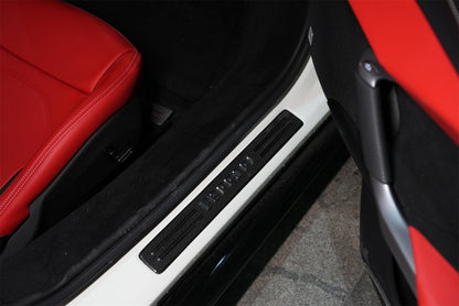 Carbonado OEM Style Dry Carbon Fiber Door Sills Steps Cover | 2022-2025 Ferrari 296