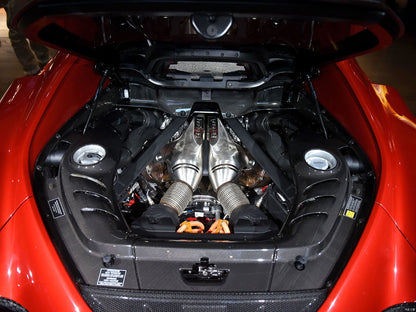 Carbonado OE Style Dry Carbon Fiber Engine Bay Panel Replacement Kits | 2022-UP Ferrari 296 GTB