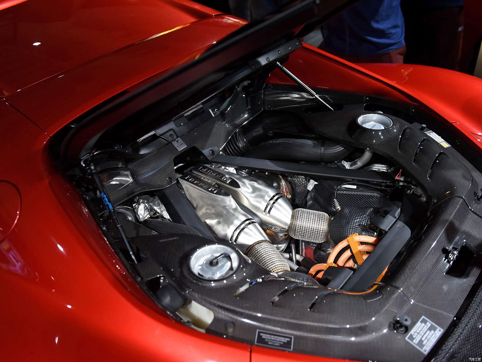 Carbonado OE Style Dry Carbon Fiber Engine Bay Panel Replacement Kits | 2022-UP Ferrari 296 GTB