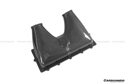 Carbonado 2010-2015 Ferrari 458 Coupe Spider OE Style DRY Carbon Fiber Airbox