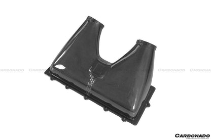 Carbonado 2010-2015 Ferrari 458 Coupe Spider OE Style DRY Carbon Fiber Airbox