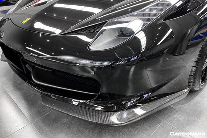 DarwinPRO AP Style Carbon Fiber Front Lip | 2010-2015 Ferrari 458 Coupe & Spider