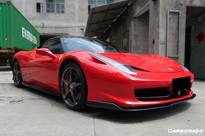 Carbonado 2010-2015 Ferrari 458 Coupe Spider AV Style Carbon Fiber Full Lip Body Kit