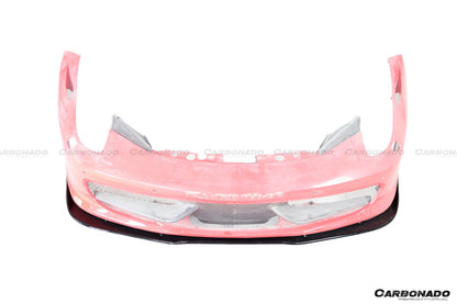 Carbonado 2010-2015 Ferrari 458 Coupe Spider AV Style Carbon Fiber Front Lip