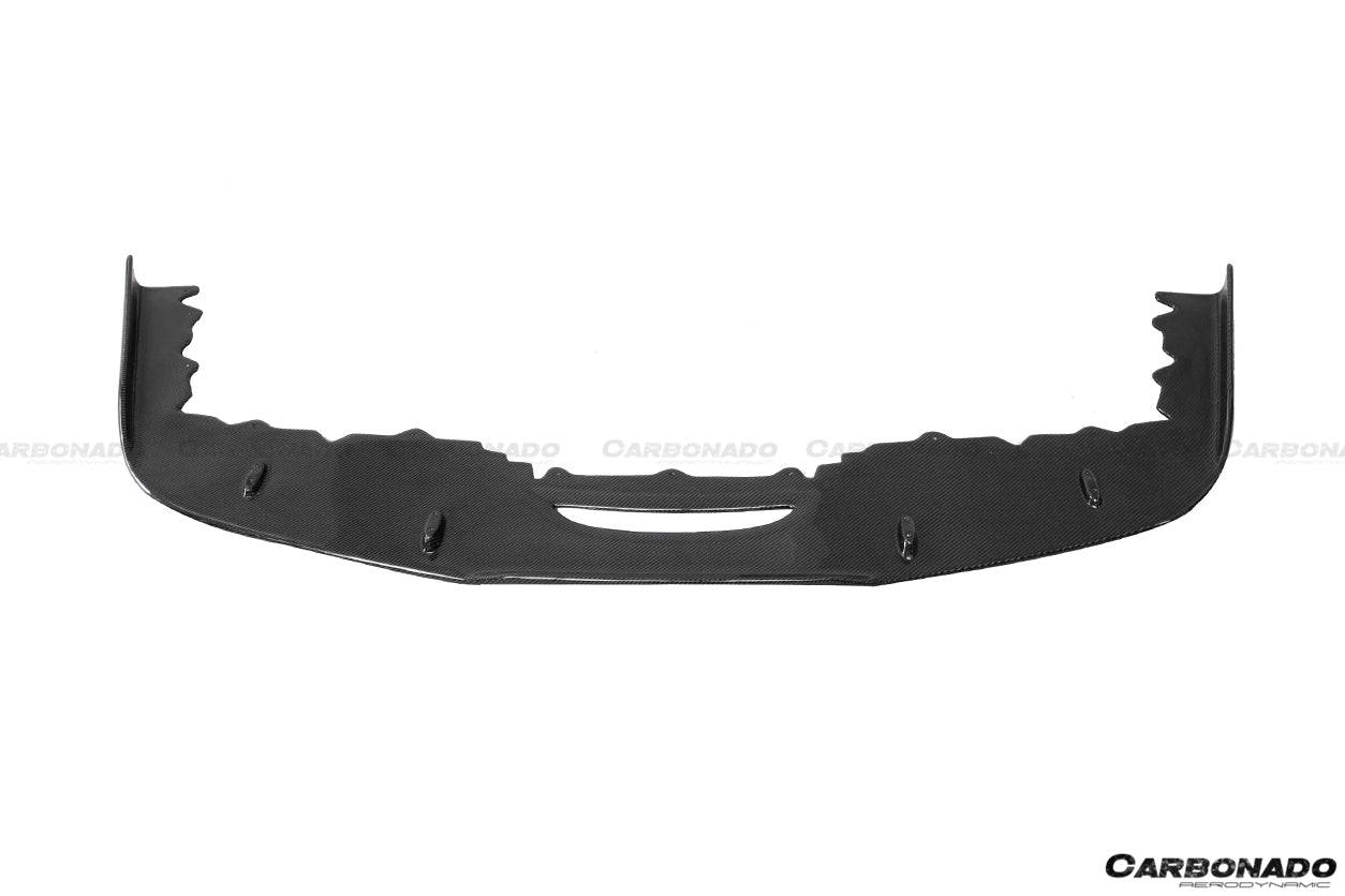 Carbonado 2010-2015 Ferrari 458 Coupe Spider AV Style Carbon Fiber Front Lip