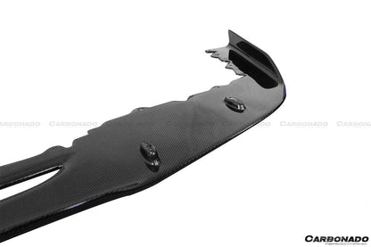 Carbonado 2010-2015 Ferrari 458 Coupe Spider AV Style Carbon Fiber Front Lip