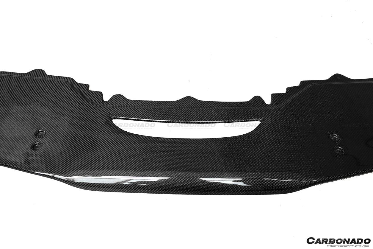 Carbonado 2010-2015 Ferrari 458 Coupe Spider AV Style Carbon Fiber Front Lip