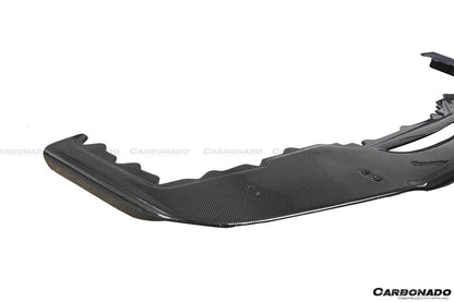 Carbonado 2010-2015 Ferrari 458 Coupe Spider AV Style Carbon Fiber Front Lip
