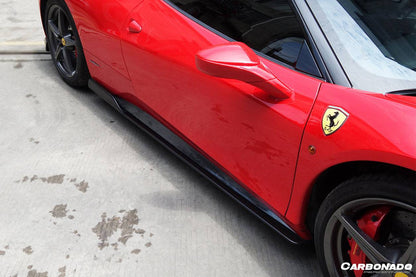 Carbonado 2010-2015 Ferrari 458 Coupe Spider AV Style Carbon Fiber Full Lip Body Kit