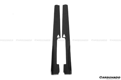 Carbonado 2010-2015 Ferrari 458 Coupe Spider AV Style Carbon Fiber Side Skirts Under Board