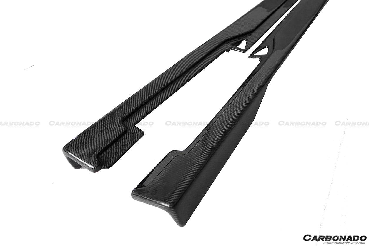 Carbonado 2010-2015 Ferrari 458 Coupe Spider AV Style Carbon Fiber Full Lip Body Kit