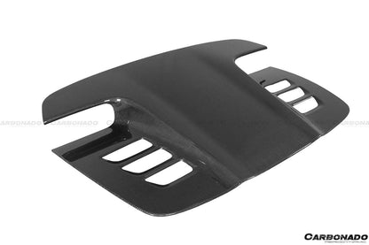 Carbonado 2010-2015 Ferrari 458 Spider Style Double Carbon Fiber Engien Hood Trunk
