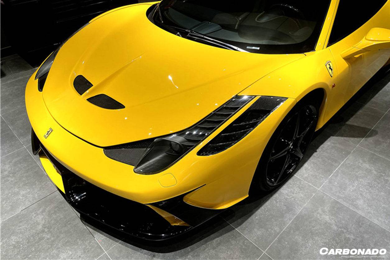Carbonado SP Style Hood | 2010-2015 Ferrari 458 Coupe/Spider