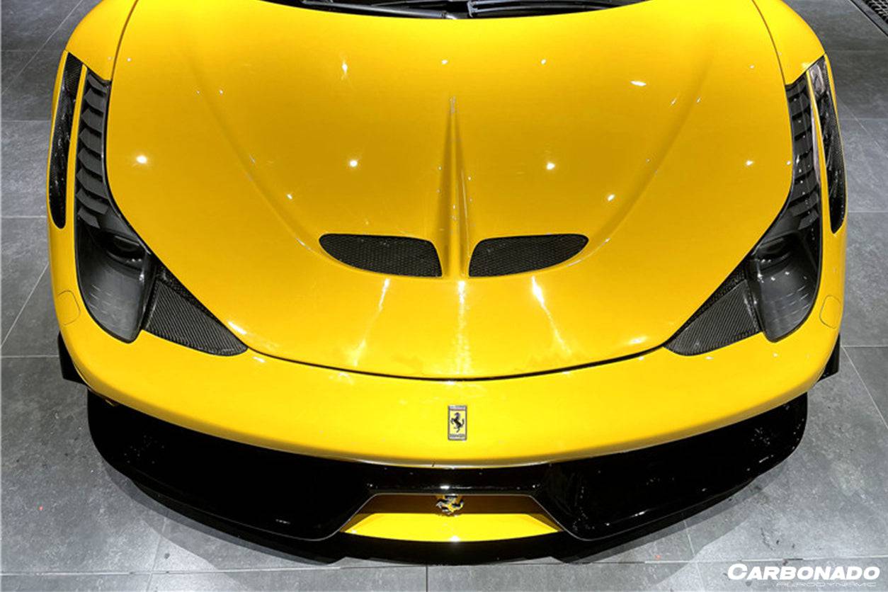 Carbonado SP Style Hood | 2010-2015 Ferrari 458 Coupe/Spider
