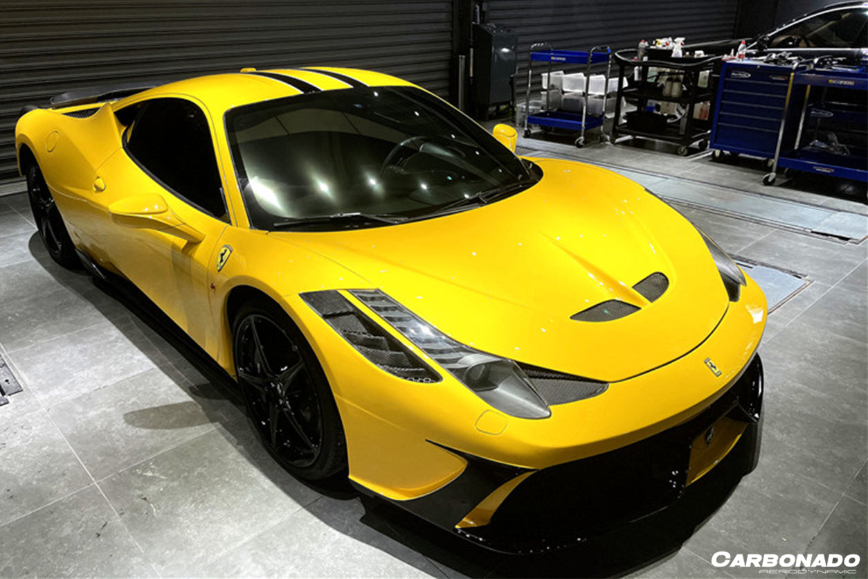 Carbonado SP Style Hood | 2010-2015 Ferrari 458 Coupe/Spider