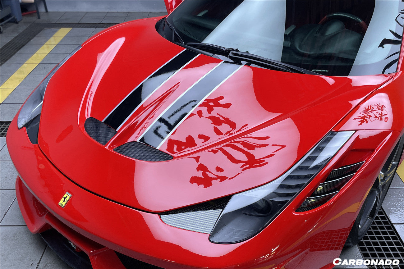Carbonado SP Style Hood | 2010-2015 Ferrari 458 Coupe/Spider