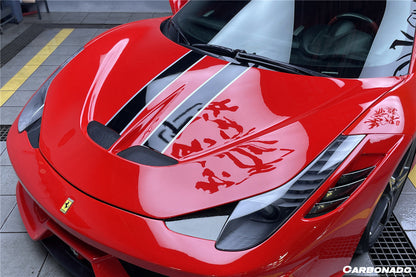 Carbonado SP Style Hood | 2010-2015 Ferrari 458 Coupe/Spider