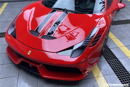 Carbonado SP Style Hood | 2010-2015 Ferrari 458 Coupe/Spider
