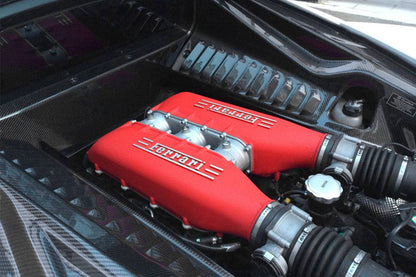 Carbonado 2010-2015 Ferrari 458 Coupe Spider OE Style DRY Carbon Fiber Inner Engine Bay Cover