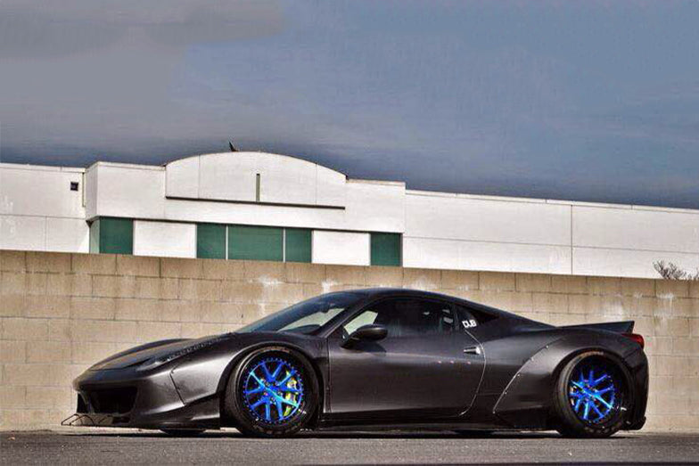 Kit de carrocería completa DarwinPRO 2010-2015 Ferrari 458 Coupé y Spider DE Style Aero