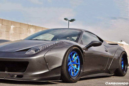 Carbonado 2010-2015 Ferrari 458 Coupe Spider DE Style Aero Full Wide Body Kit