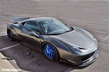 Carbonado 2010-2015 Ferrari 458 Coupe Spider DE Style Aero Full Wide Body Kit