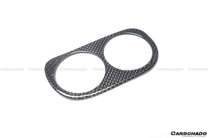 Carbonado 2010-2015 Ferrari 458 Coupe Spider OE Style DRY Carbon Fiber Light Switch Patch