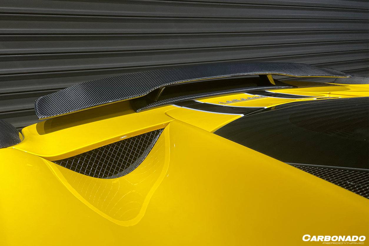 Carbonado 2010-2015 Ferrari 458 Coupe & spider VT Style Carbon Fiber Trunk Spoiler