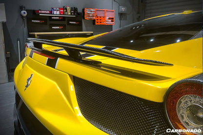 Carbonado 2010-2015 Ferrari 458 Coupe & spider VT Style Carbon Fiber Trunk Spoiler