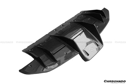 Carbonado 2010-2015 Ferrari 458 speciale Style Carbon Fiber Rear Lip Diffuser