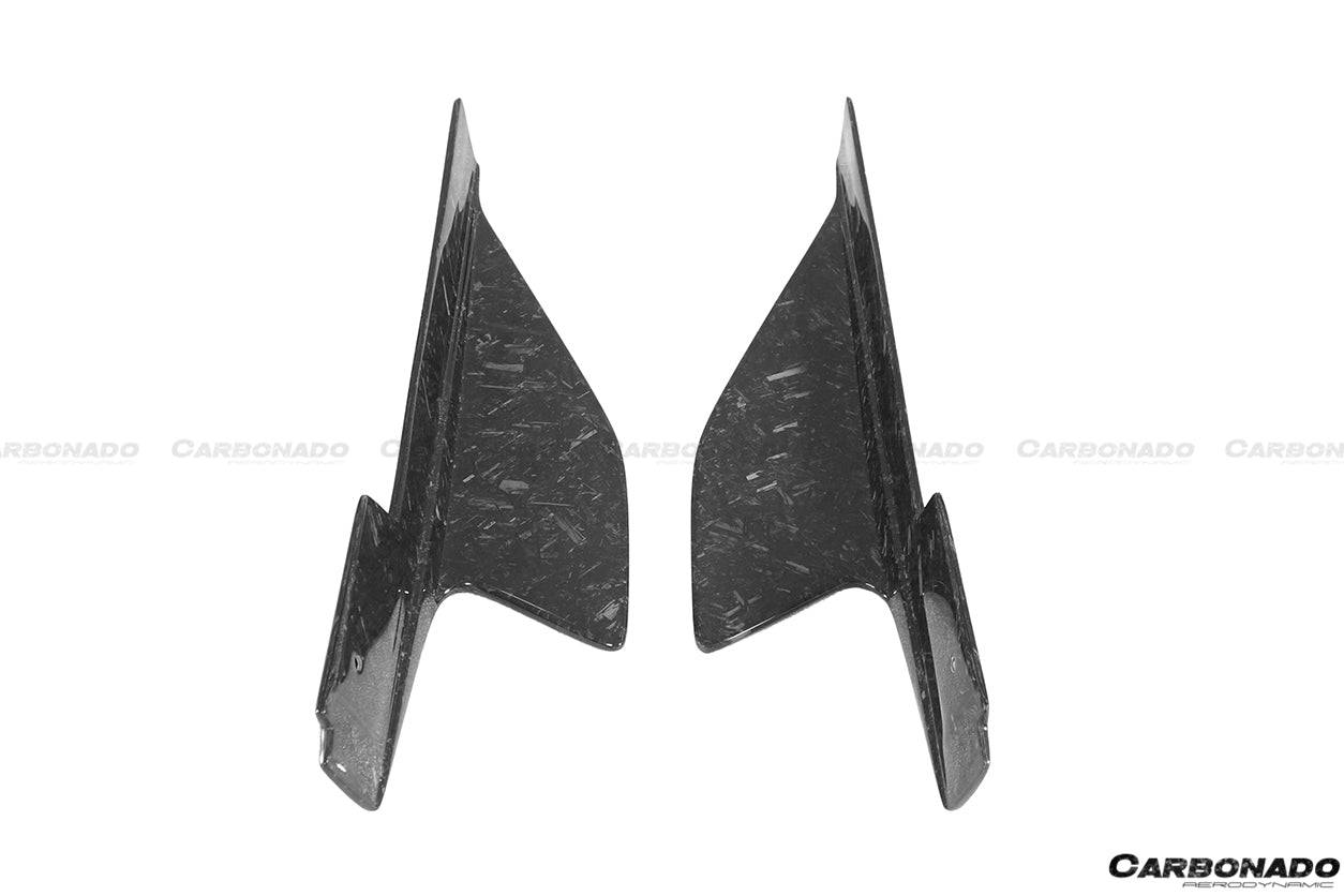 Faldones laterales de fibra de carbono estilo Ferrari 458 Coupé Spider Speciale Carbonado 2010-2015