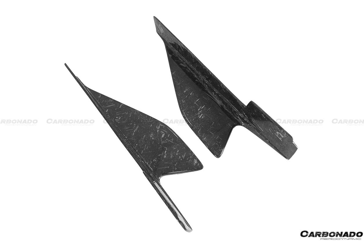 Faldones laterales de fibra de carbono estilo Ferrari 458 Coupé Spider Speciale Carbonado 2010-2015