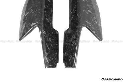 Faldones laterales de fibra de carbono estilo Ferrari 458 Coupé Spider Speciale Carbonado 2010-2015