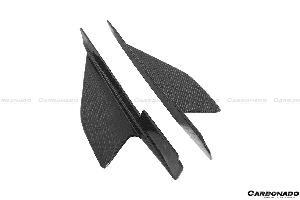 Faldones laterales de fibra de carbono estilo Ferrari 458 Coupé Spider Speciale Carbonado 2010-2015