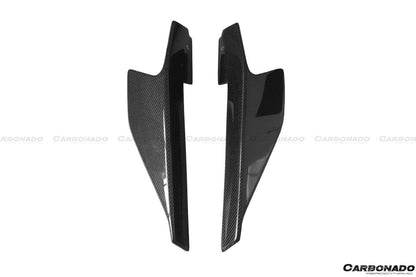 Faldones laterales de fibra de carbono estilo Ferrari 458 Coupé Spider Speciale Carbonado 2010-2015