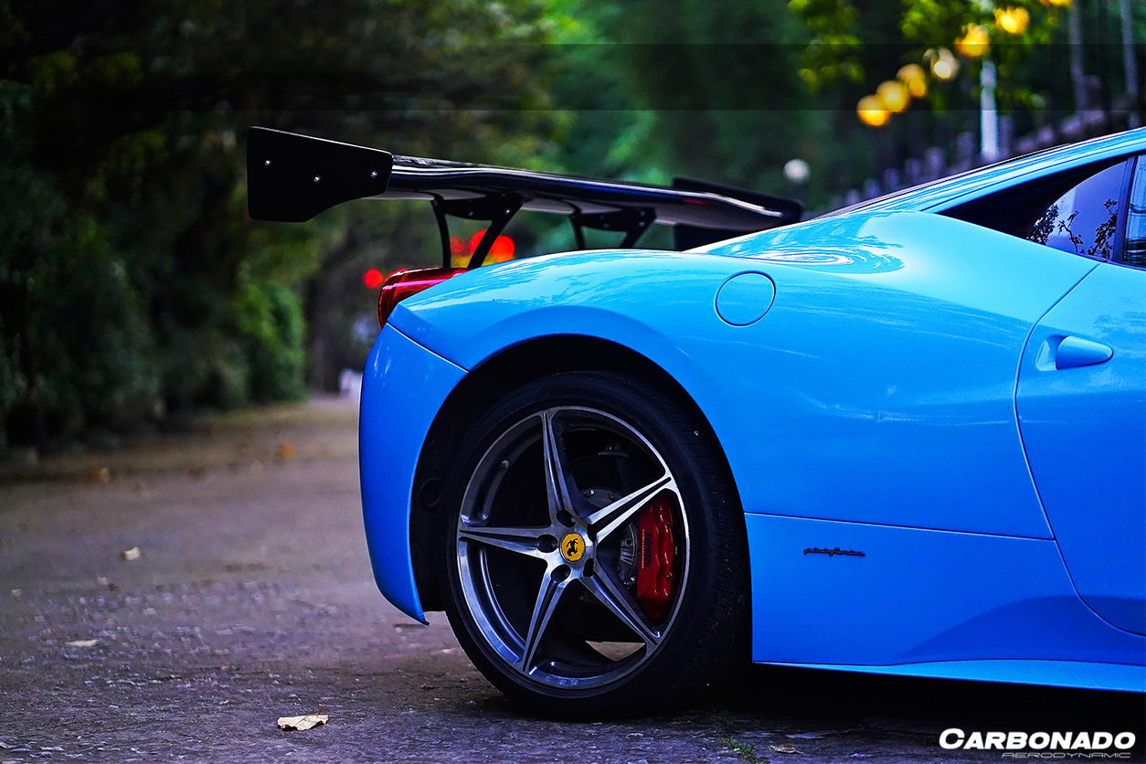 Carbonado SR Style Rear Wing Spoiler | 2010-2015 Ferrari 458 Coupe/Spider
