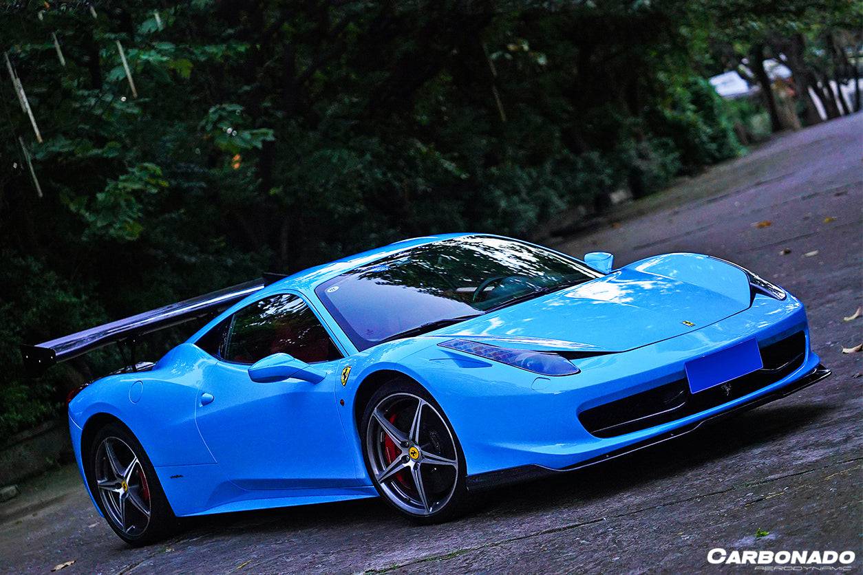 Carbonado SR Style Rear Wing Spoiler | 2010-2015 Ferrari 458 Coupe/Spider