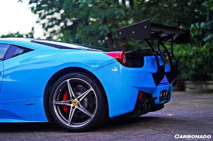 Carbonado SR Style Rear Wing Spoiler | 2010-2015 Ferrari 458 Coupe/Spider