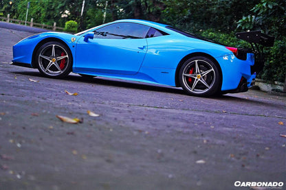 Carbonado SR Style Rear Wing Spoiler | 2010-2015 Ferrari 458 Coupe/Spider