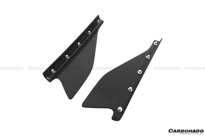 Carbonado 2010-2015 Ferrari 458 Speciale OE Style Carbon Fiber Side Skirt Canard