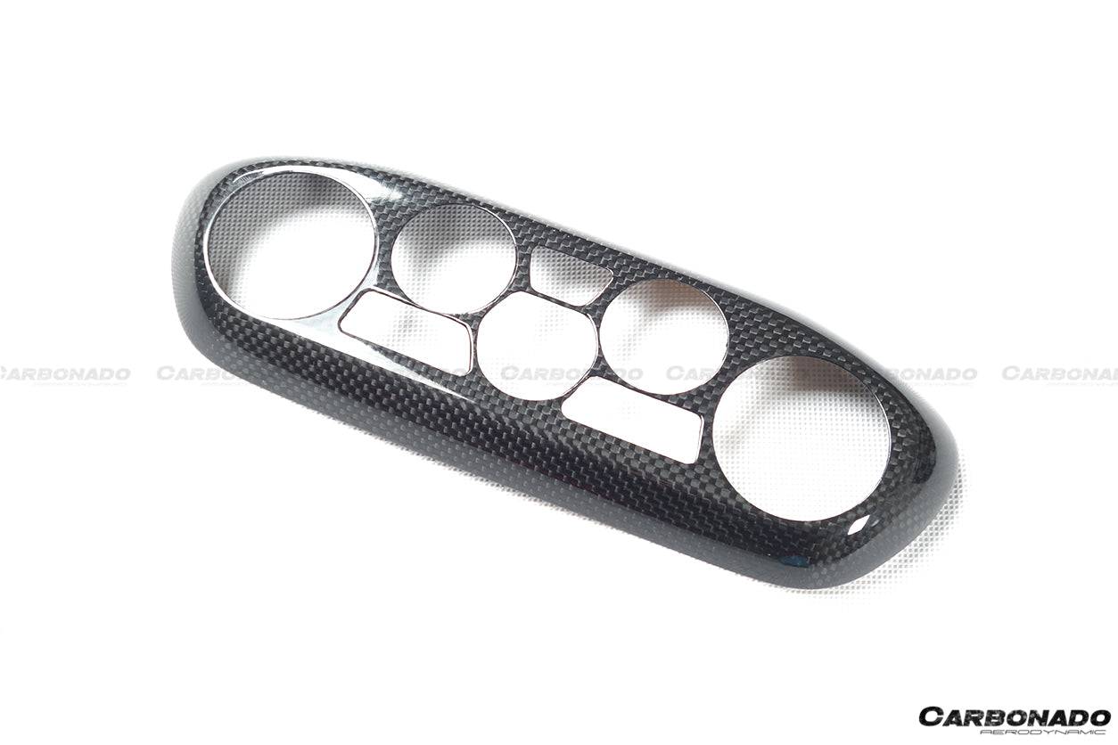 Carbonado 2010-2015 Ferrari 458 Coupe Spider OE Style DRY Carbon Fiber Control Panel Cover