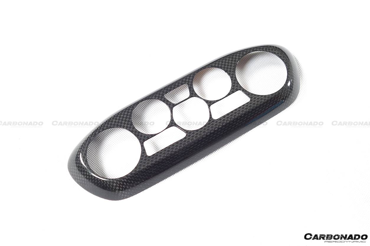 Carbonado 2010-2015 Ferrari 458 Coupe Spider OE Style DRY Carbon Fiber Control Panel Cover