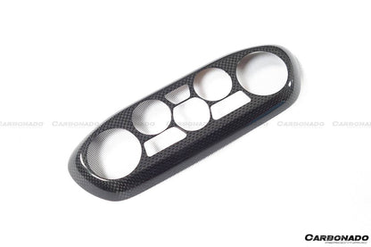 Carbonado 2010-2015 Ferrari 458 Coupe Spider OE Style DRY Carbon Fiber Control Panel Cover