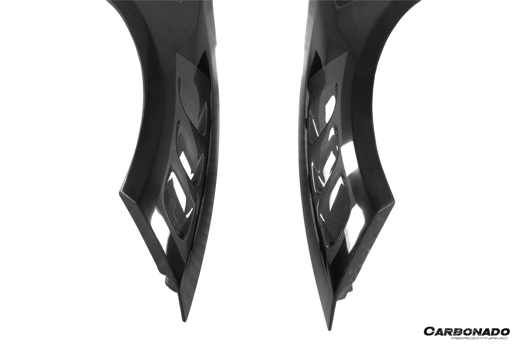 Carbonado MSY Style Part Carbon Fiber Front Fender | 2015-2019 Ferrari 488 GTB Spider